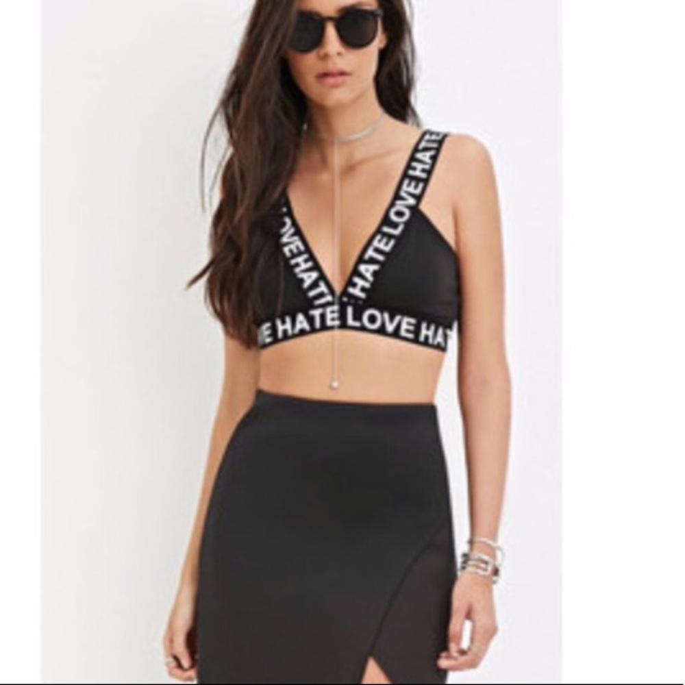 Love hate bra forever21